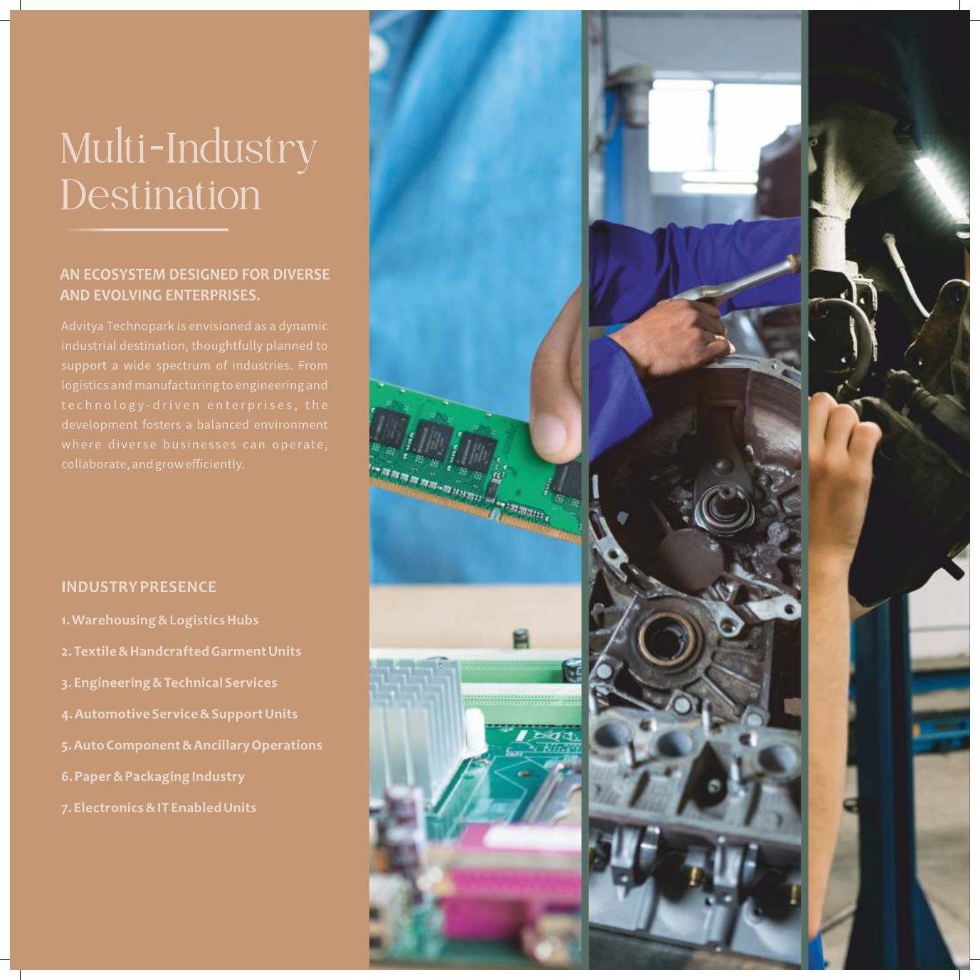 Multi-industry destination
