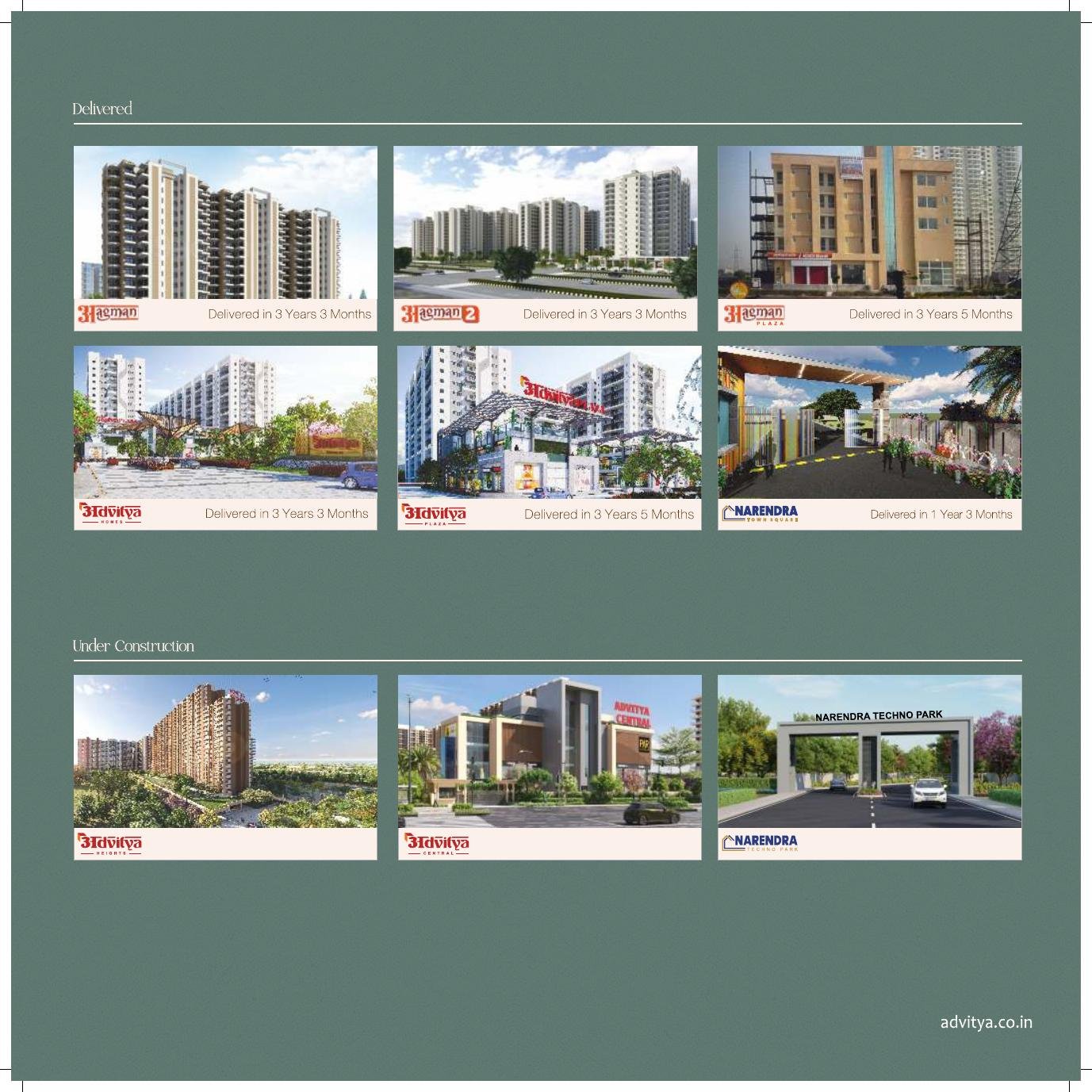 Advitya portfolio