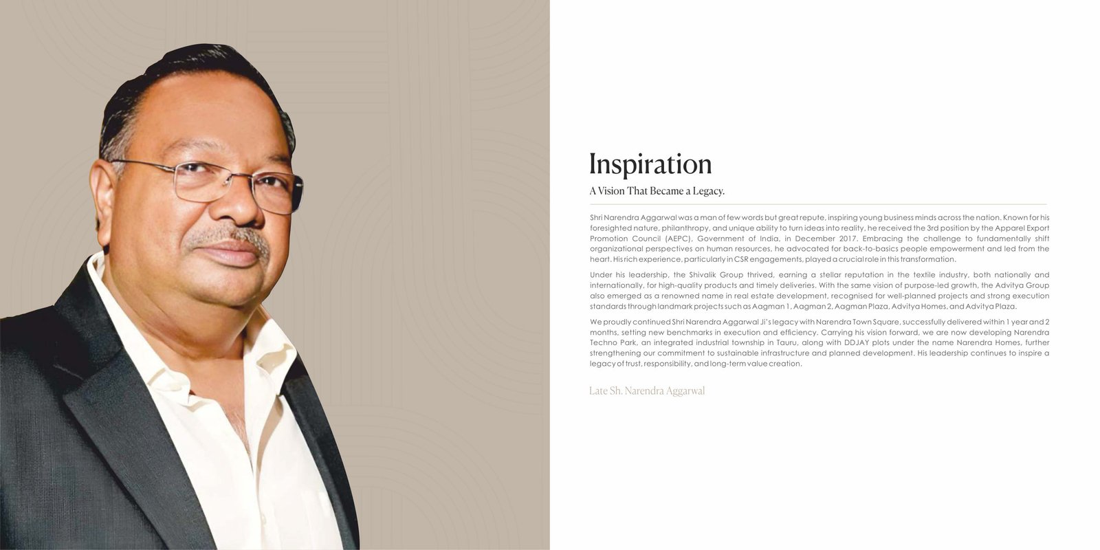 Narendra Techno Park brochure — page 2 of 21
