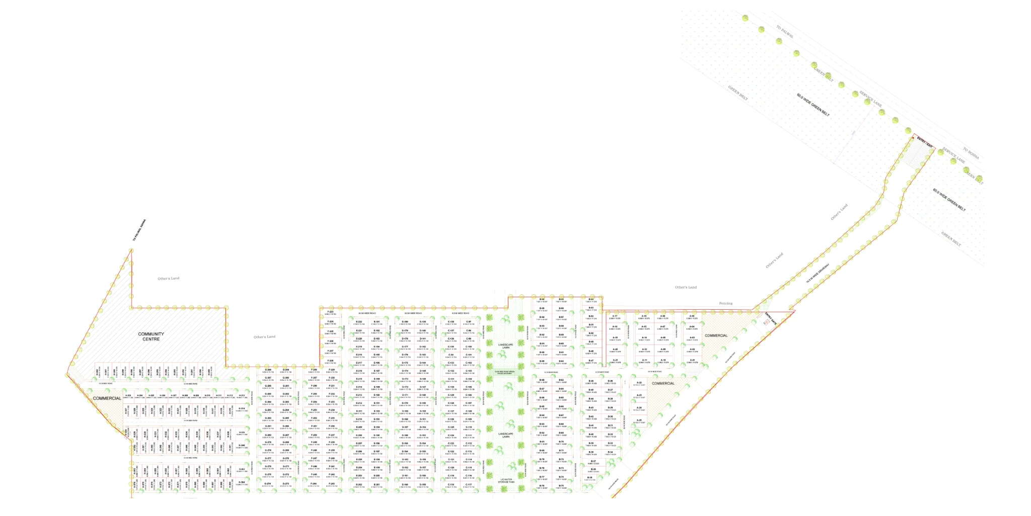 Rasa Enclave master plan
